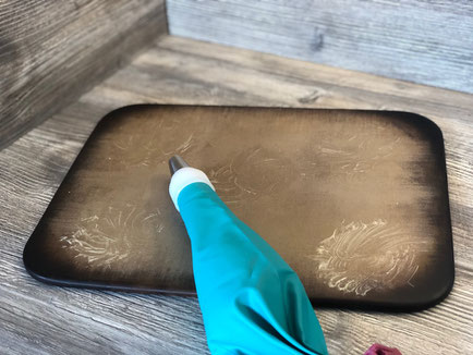 Zauberstein vom Pampered Chef mit Spritzbeutel
