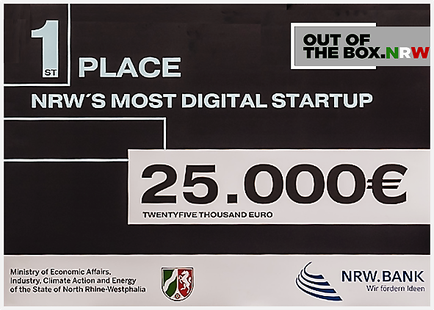 Der Out of the Box Award - dotiert mit insgesamt 50.000 EUR; 25.000 EUR für Platz 1