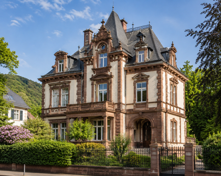 Gebäudeversicherung für denkmalgeschützte Häuser und Villen in Heidelberg