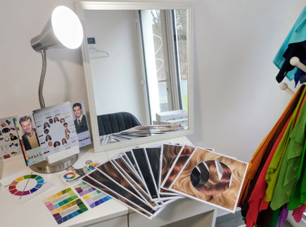 Haarfarben live testen, Haarfarben nach Farbtypen