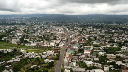 Buea Une vue de la ville