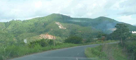 Le col de Batié, dans l'Ouest du Cameroun