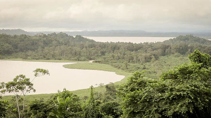 Le Lac Ossa à Dizangué