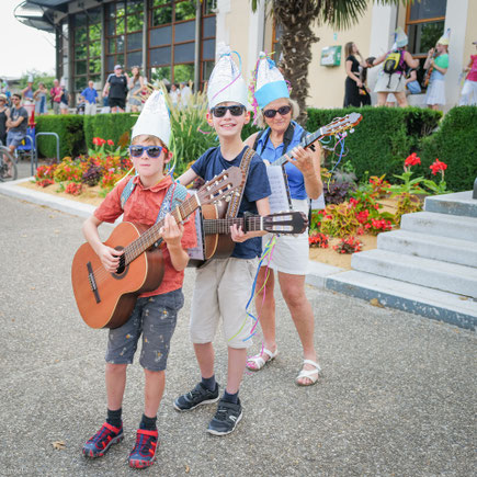 Ecole de musique EMC à Crolles - Grésivaudan : concert des guitaristes Les Arpèges.