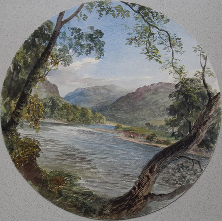 Karl Lang Archiv Büsingen Thomas Burton Watkin Forster TBWF Aquarell watercolor