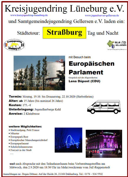 Herbstfahrt vom KJR-Lbg und SGJR-Gellersen e.V.