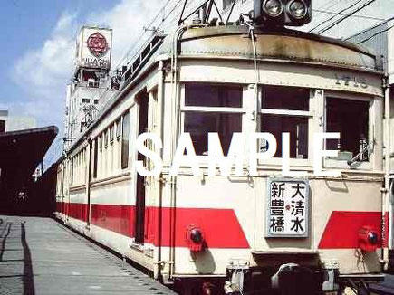 豊橋の私鉄　豊橋鉄道 1970年代  昭和 なつかしい 鉄道写真　ネットオークション　通販 デジタル画像　旧型車