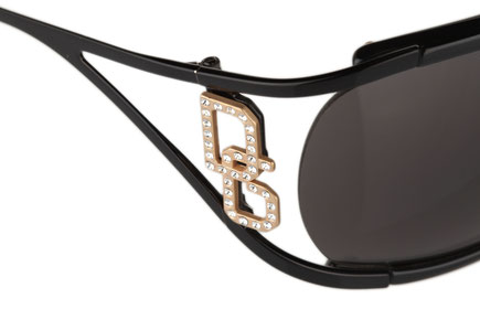 Occhiali da sole donna Dolce & Gabbana Modello: 816S Colore: 0B5 nero. Colore lenti: grigio. Calibro 62-17. Materiale: plastica. Protezione UV 100%