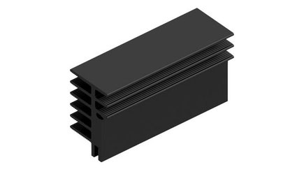 SK 481 84 SA Fischer トランジスタ固定スプリング用押出ヒートシンク