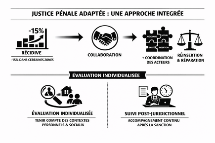 Mesures de justice pénale adaptées