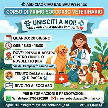 corso primo soccorso veterinario