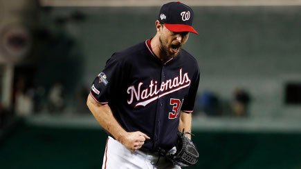 Nella foto Max Scherzer (AP PHOTO/ALEX BRANDON)