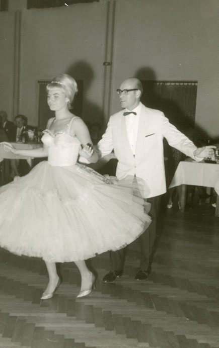 Brigitte und Charly Zimmermann - Foto: Sammlung Stoffers (Münsterländische Bank Thie - Stadtarchiv)