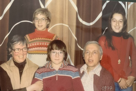 Familienbild um 1975