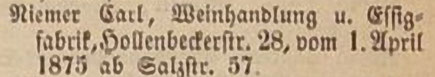 Einwohnerbuch 1875