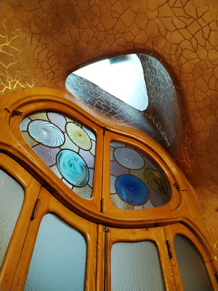 Puits de lumière dans l'ancien bureau de Josep Batlló i Casanovas