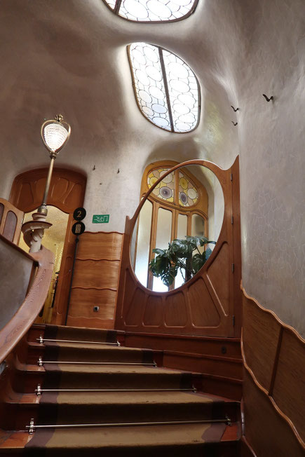 Vestibule menant aux appartements privés de la Famille Batlló