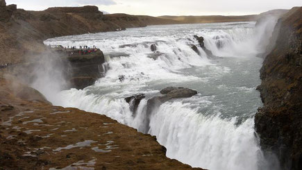 Gullfoss Wasserfall