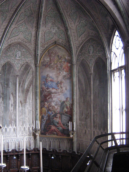 Duomo di Biella フレスコ画 Wikimedia Commons