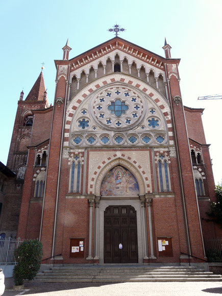 Cavallermaggiore Chiesa Santa Maria della Pieve Facciata  (Wikimedia Commonsより)