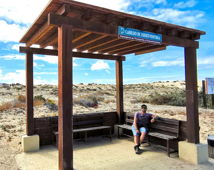 Morro Jable, Costa Calma, Fuerteventura, RLinien Bus, Tiadhe, Bus, Transportmöglichkeiten, Kanaren, Spanien, Corralejo, Dünen