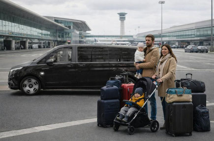 taxi avec siège bébé à Paris