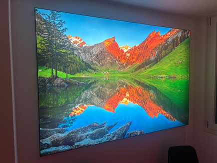 Marcel Schiegg, Fotografie, Referenz, Wandbild, LED-Spannbild, Seealpsee