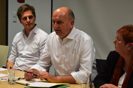 Benjamin Grimm, Dietmar Woidke, Andrea Suhr, SPD erneuern 2018