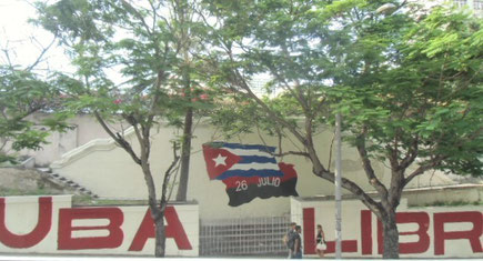 La bandera nacional, ils sont fiers d'être des cubains libres !