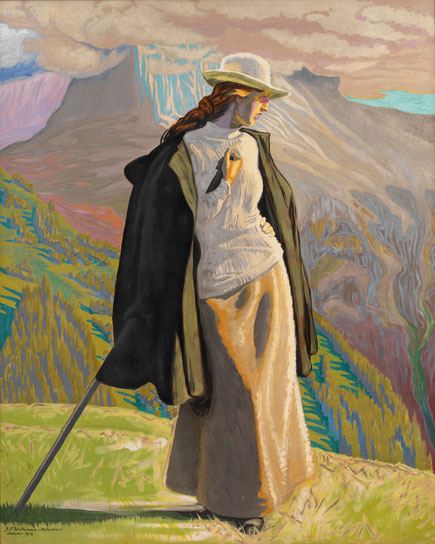 Jens Ferdinand Willumsen, Bergsteigerin