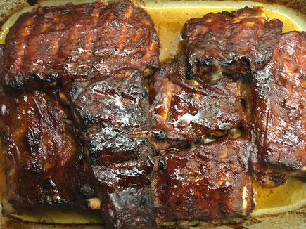 Spareribs/ Rippchen in der Ofenhexe von Pampered Chef