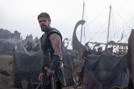 Dix ans après sa victoire dans la guerre de Troie, Ulysse (Matt Damon) prend enfin le chemin du retour vers son royaume d'Ithaque (©UPI).
