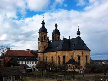 Ferienhaus, FerienhausamKlostergarten, Gößweinstein, Urlaub, Ferien, Ausflug, Familientreffen, Wanderung, Klettern, Radtour, Wallfahrt, Franken, Fränkische Schweiz, Oberfranken, Bayern, Feiertage, Basilika