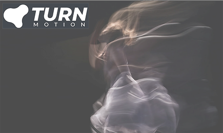 Screenshot der Website von TURN MOTION