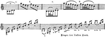 A. Gräffer: Systematische Guitarre-Schule. Bd. 1. 1811. S. 30.