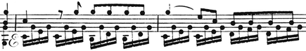 S. Molitor: Grosse Sonate für die Guitare allein. 1806. S. 18.