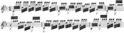 G. Regondi: Rêverie. Nocturne pour la Guitarre. Op. 19. Offenbach 1864.