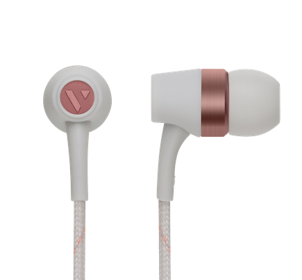 In-Ear-Kopfhörer mit Silikon-Aufsätzen
