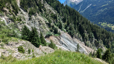 Image prise 3 jours après la lave
