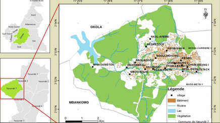 Limites et quartiers de Yaounde 7