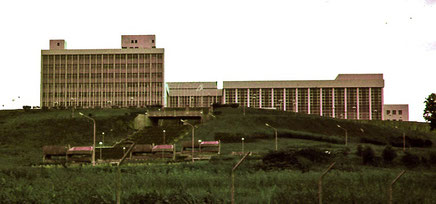 Le bâtiment du projet Chine-Cameroun, devenu Palais des Congrès de Yaoundé