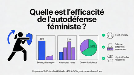 Efficacité scientifique validé de l'autodéfense féministe