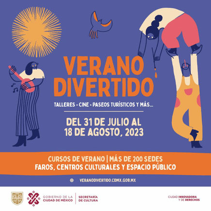 verano divertido, cursos de verano en cdmx, cursos de verano gratuitos en cdmx, curso verano cdmx