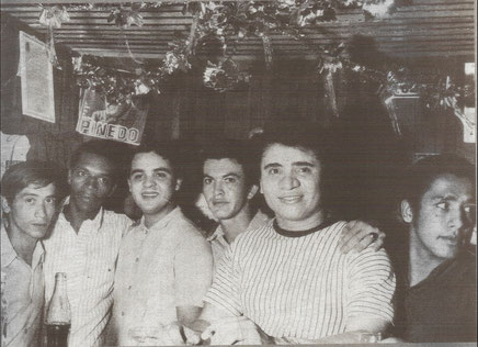 Richie y Bobby en Cali, Bar Metropol - 1968.