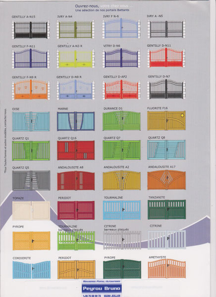 menuiseries 65 portails