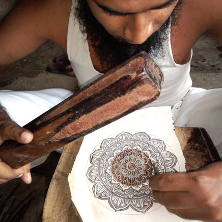 Express your unique style with custom-designed block printing stamps. Personalize your stamp with our custom carving service for bespoke designs.Delhi