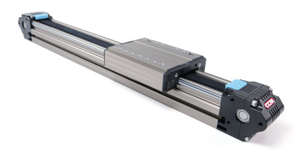 Linear Guide Rail Belt Driven with large carriage CCM Motion