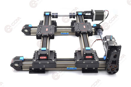 Modular actuators belt driven for gantry systems