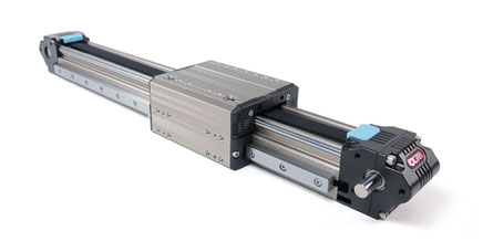 Linear Guide Rail Belt Driven with guideway for side loads