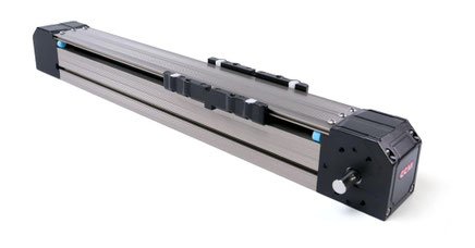 Compact Linear Guide Slider Belt Drive Rail Semi covered